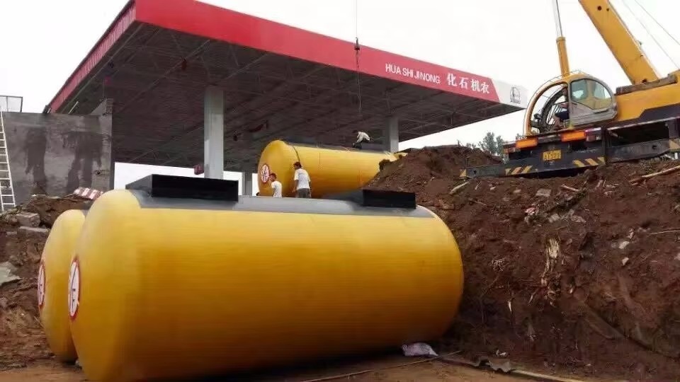 Carbon Steel Underground diesel Fuel Storage tank Oil Fuel tank for Sale
