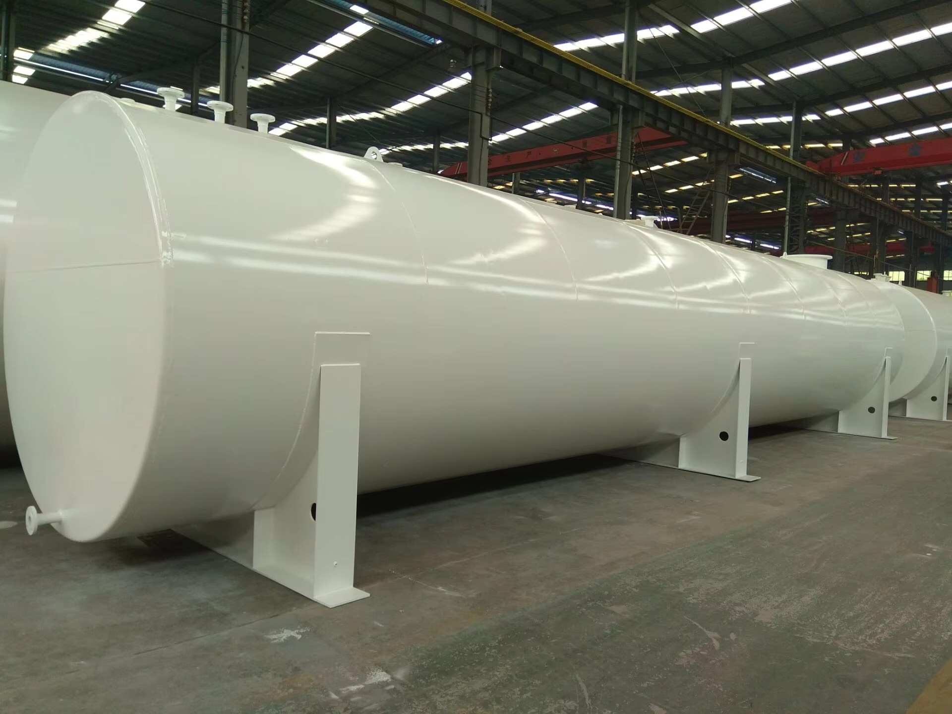 Easy Refueling Double Layer diesel Petrol Skid Oil Storage tank