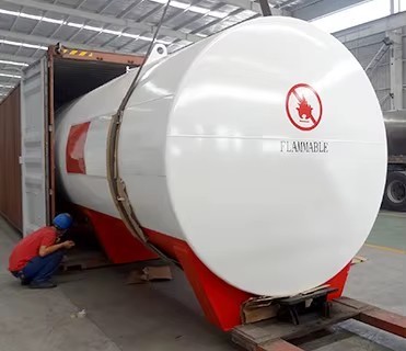 Easy Refueling Double Layer diesel Petrol Skid Oil Storage tank