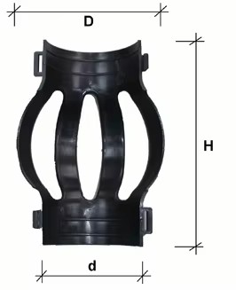 HDPE Plastic PVC Centralizer for Rebar Steel