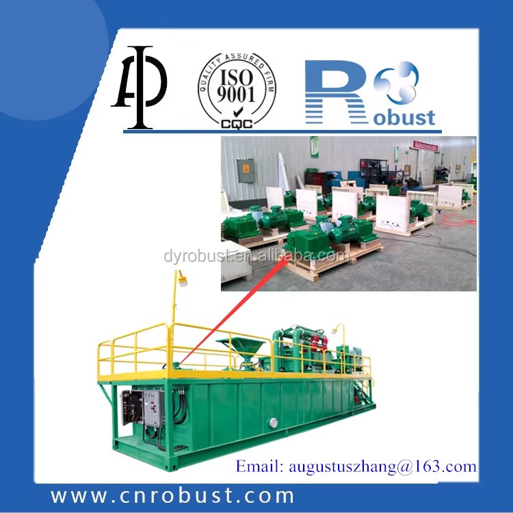 Solid Control System Drilling Rig Mud Tanks