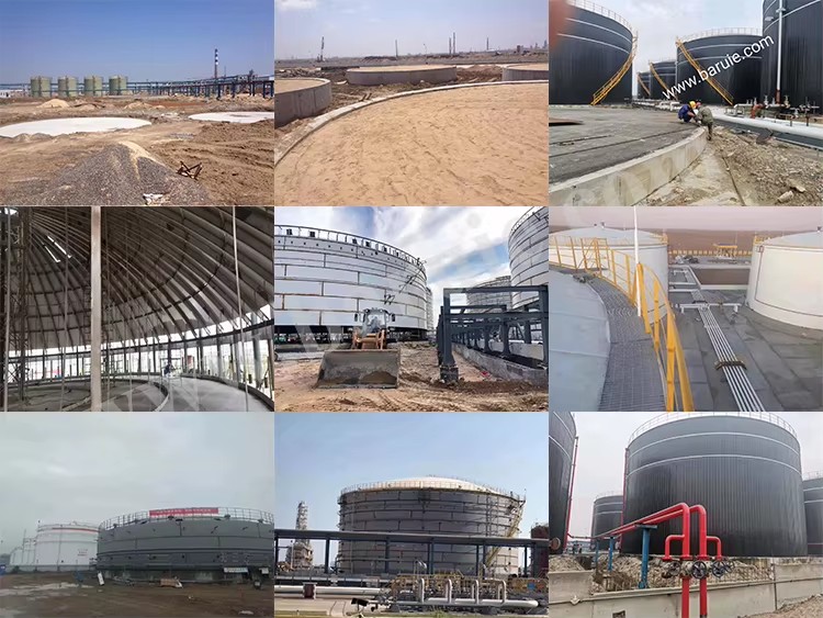 100 M3 -600 M3 Good Quality Vertical Oil Storage Tanks for Sale