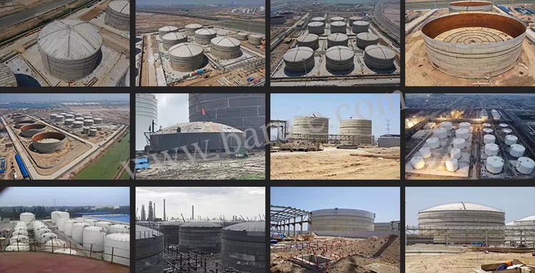 100 M3 -600 M3 Good Quality Vertical Oil Storage Tanks for Sale