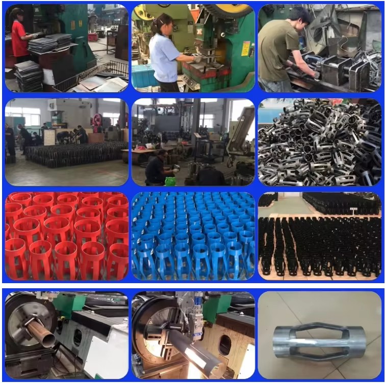 Api Standard Elastic Spring Casing Centralizer