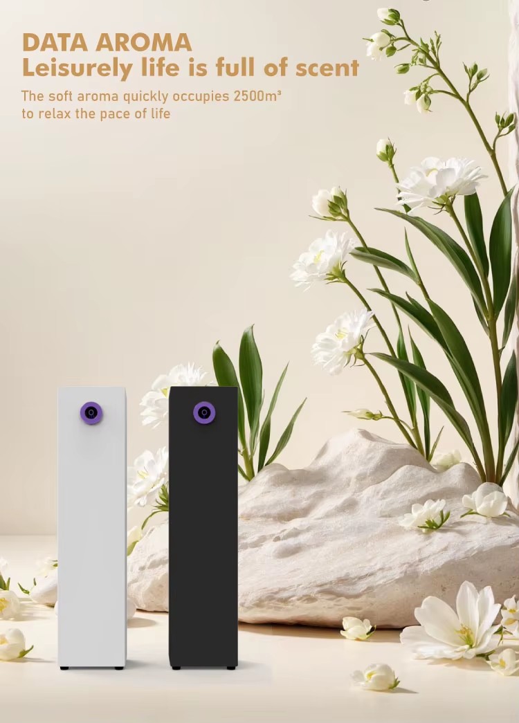 1000ml Waterless Metal Aromatherapy Diffuser with App-Controlled 1000M2 Powerful Dispersal for Spas and Wellness Centers