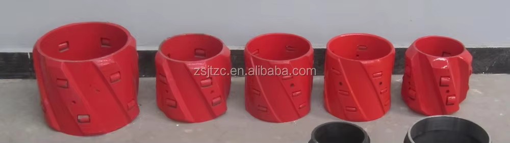 API Roller Centralizer/ Casing Roller Centralizer/Spiral Vane Roller Steel Solid Rigid Centralzier
