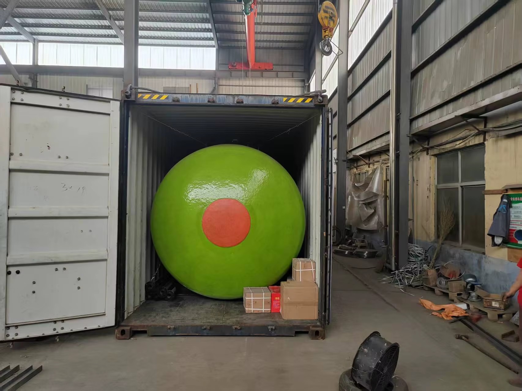50000 Liter 50m3 Safy Large Volume Steel Fiber Glass Double Wall diesel Fuel Oil tank