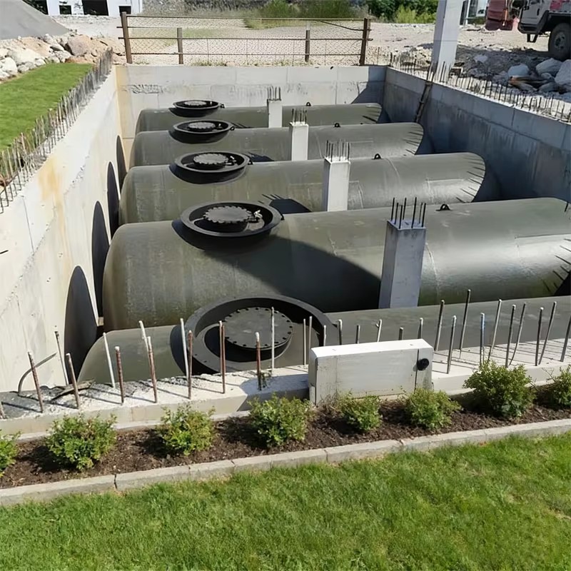Custom 1000L-5000L Carbon Steel Oil Tank High Quality Fuel Storage Tank for Mining & Construction