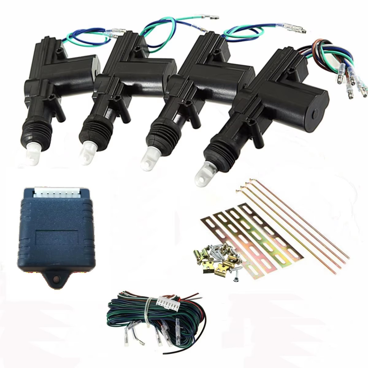 Automotive Parts Accessories Electric 12V Universal Car Door Remote Central Locking System Lock Actuator ABS Speed Control