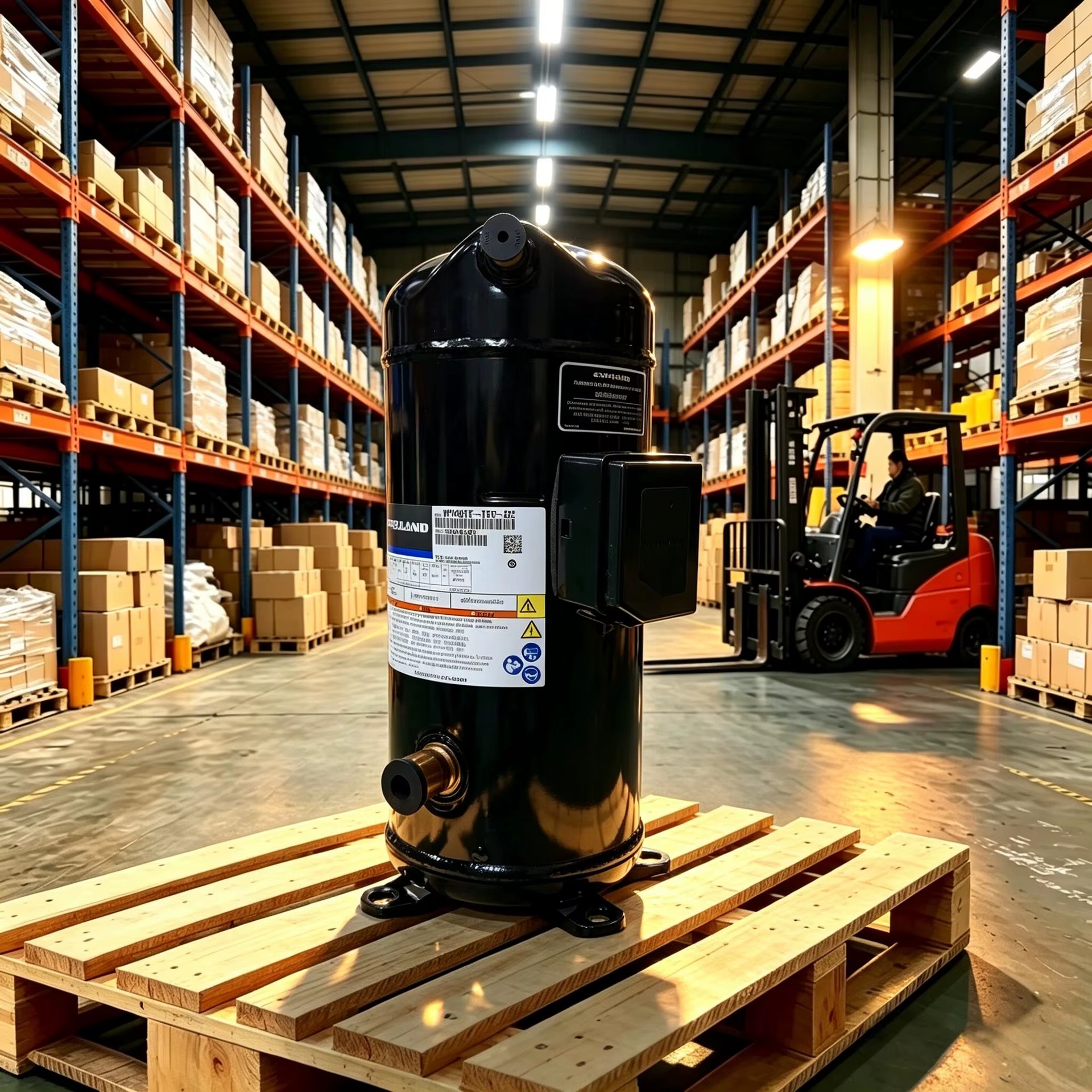 Copeland Scroll Compressor ZR190KC-TFD-522 For Cold Storage