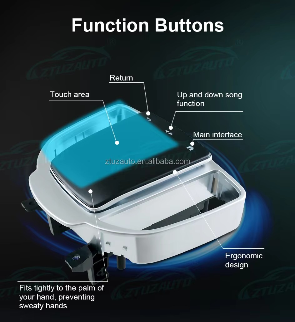 Touch Mouse Multimedia Buttons for Mercedes Benz W205 W213 W463a X253 G GLC Old to New Car Central Control Knob Joystick Upgrade