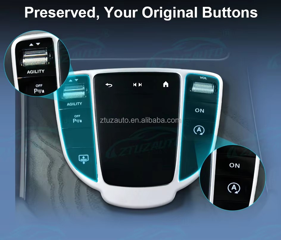 Touch Mouse Multimedia Buttons for Mercedes Benz W205 W213 W463a X253 G GLC Old to New Car Central Control Knob Joystick Upgrade