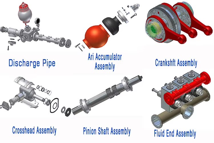 Top Quality Oilfield Equipment Small Drilling Mud Pump for Sale on