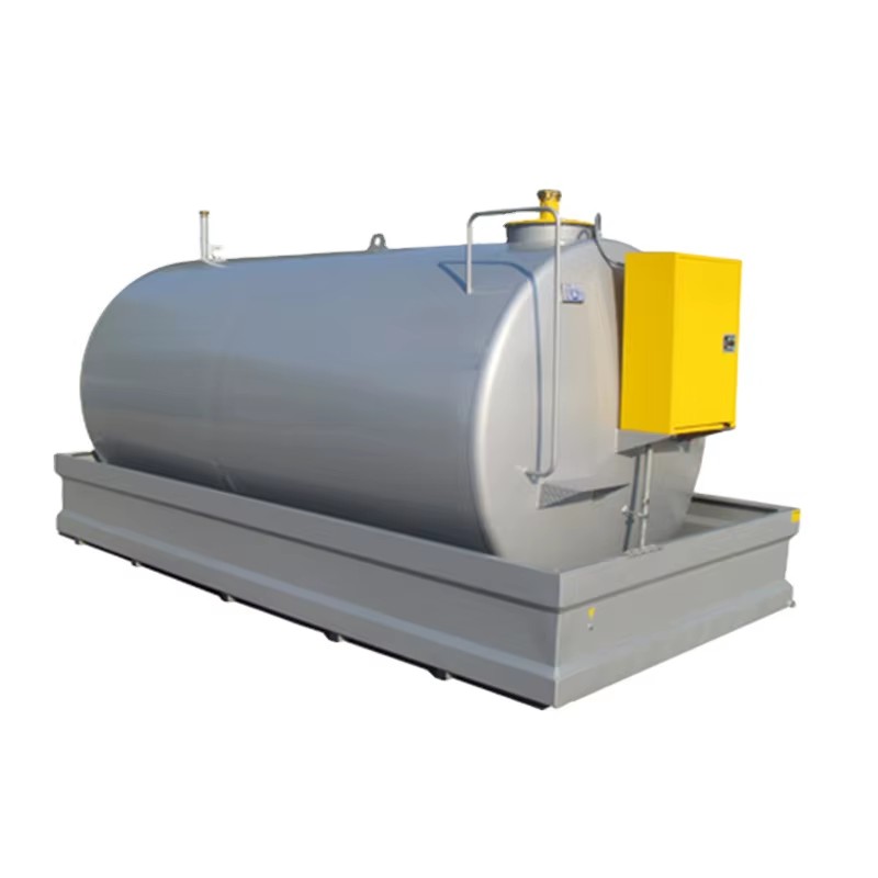 3000 Liter -30000L Double Walled diesel Fuel Skid tank with Pump