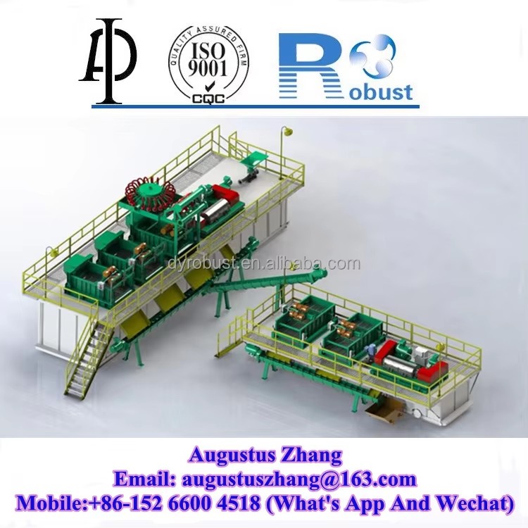 Oil Field Drilling Mud Desilter and Cyclone Desander