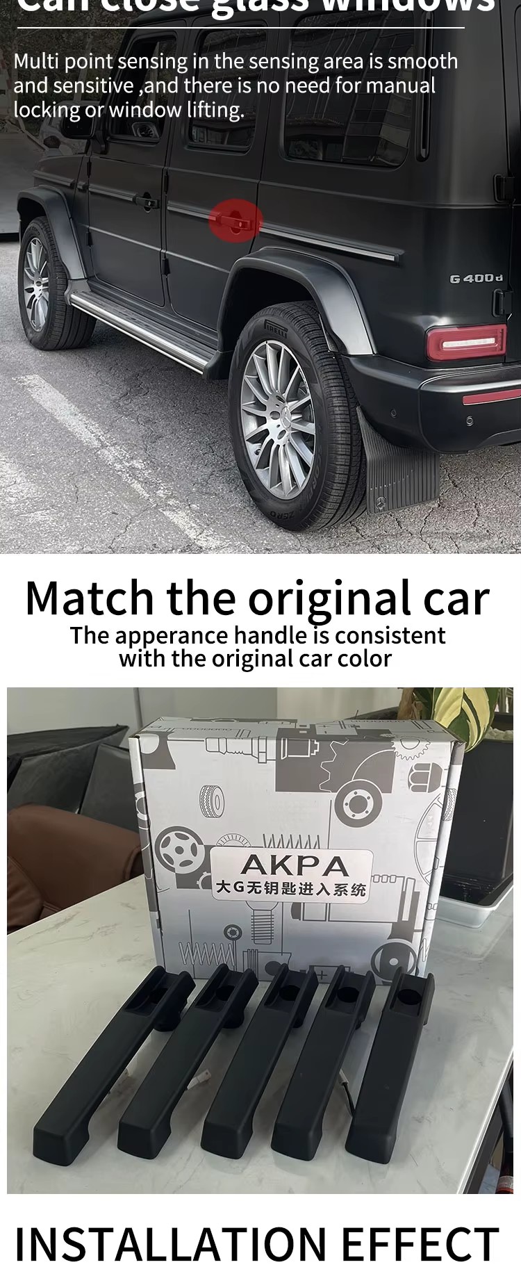 Keyless Entry System Car for Mercedes Benz G Class W463 W464 G63 Auto Keyless Go Into System Auto Comfort Entry System
