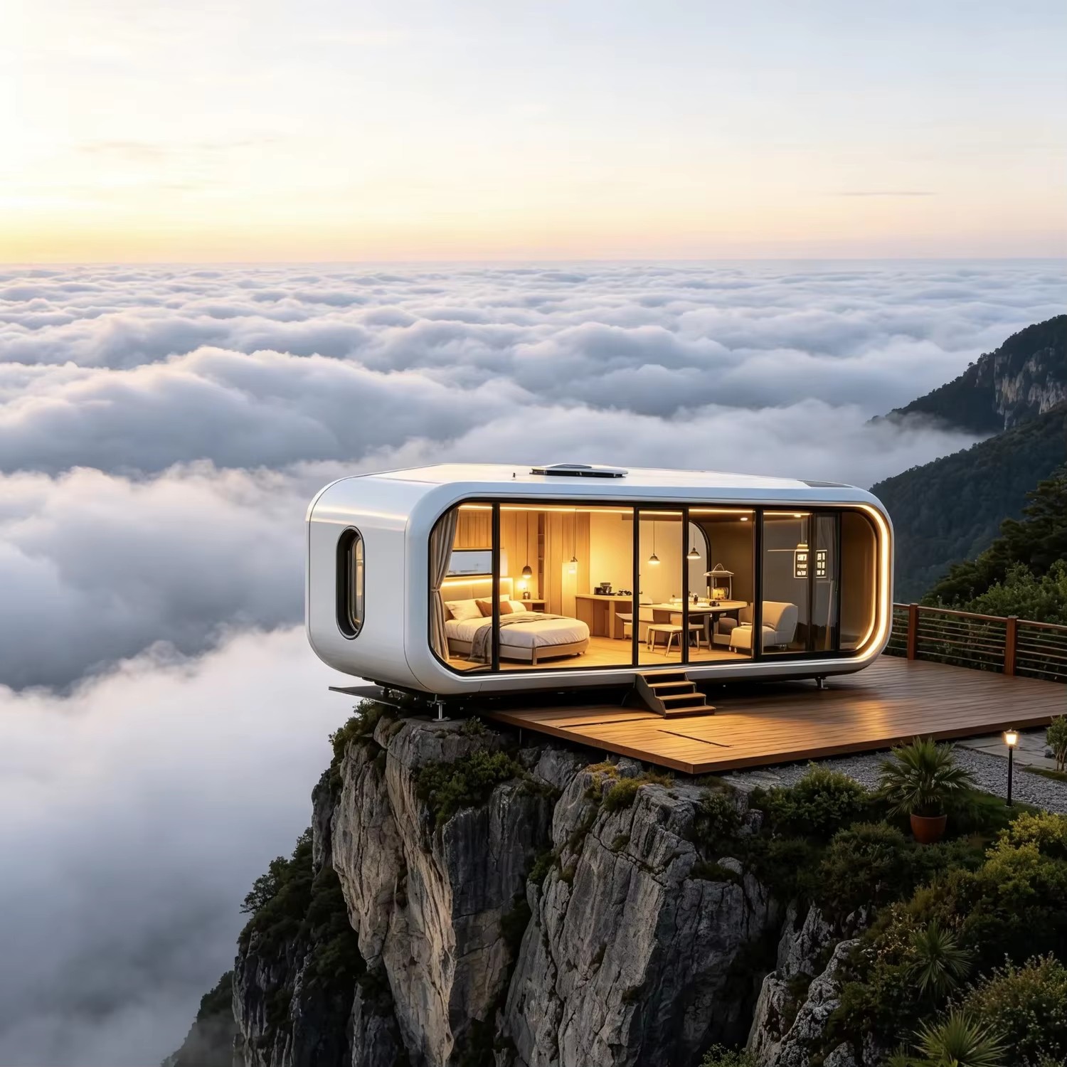 Space Capsule Coffee Shop | Modular