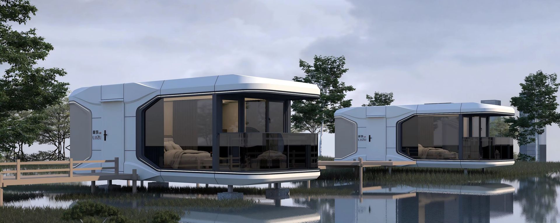 Space Capsule Coffee Shop | Modular