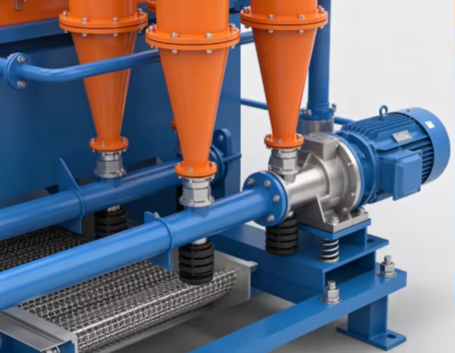 High Capacity Mud Cleaner for Oil & Water Well Drilling Drilling Fluid Purification Heavy Duty Structure