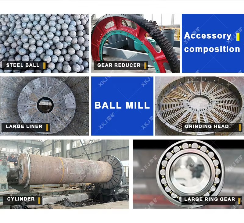 CE and ISO With Low Price Gold Ore Mining 200TPD Ball Grinding Mill