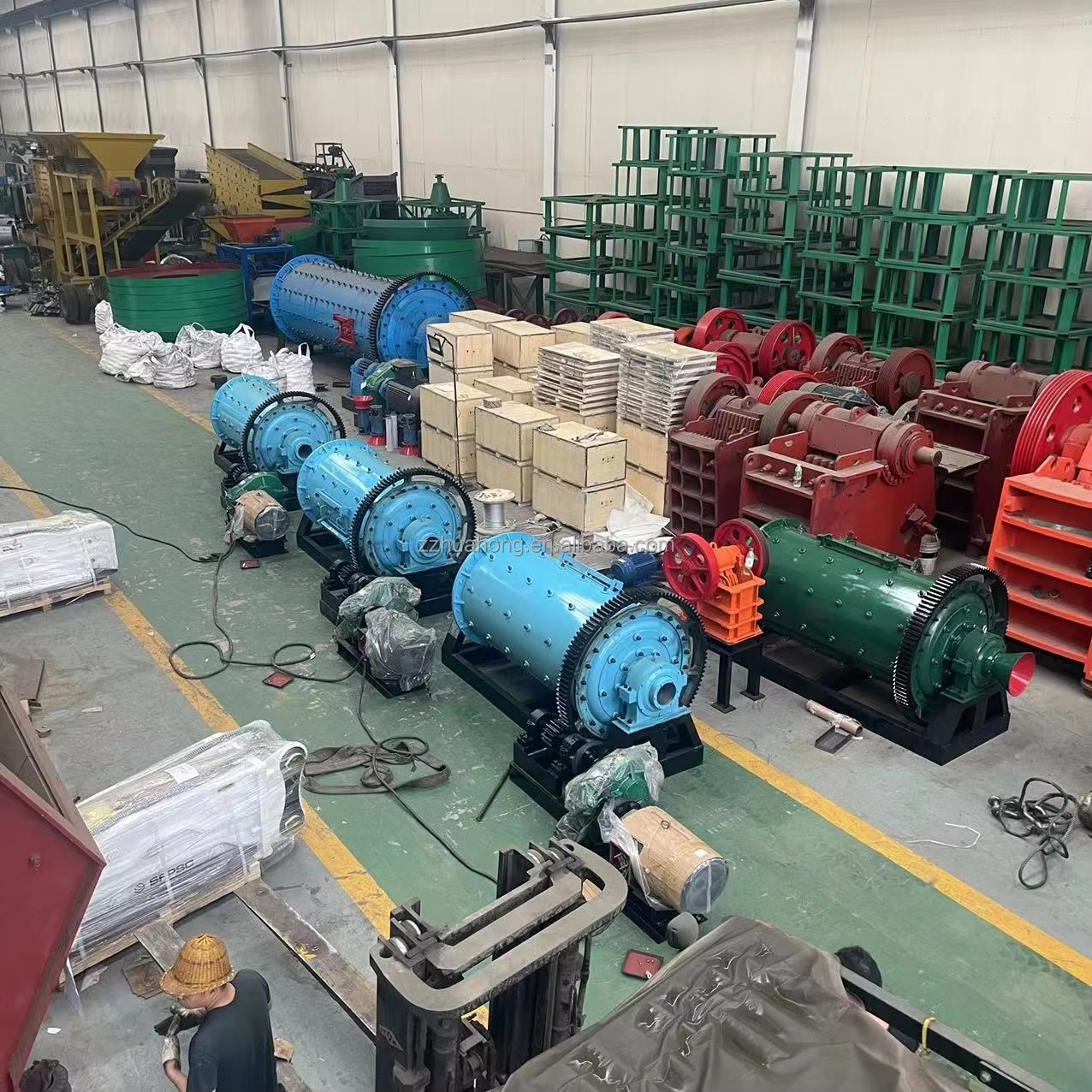 Ball Mill for Gold Mining, 2 Ton Ball Mill, Small Wet Ball Mill Machine
