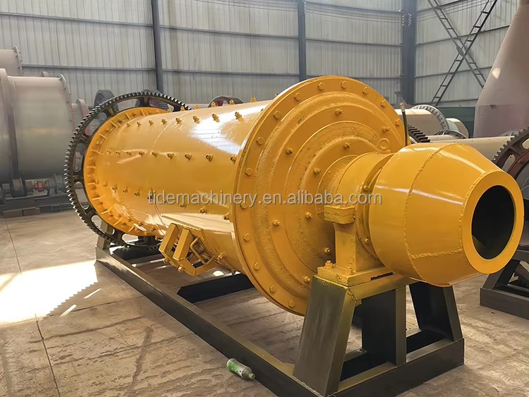 High Efficiency Big Miner Machinery Horizontal Gold Mining Ball Mill With Core Components Motor Bearing Gear and Gearbox
