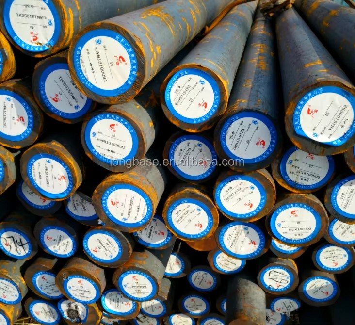 45# 1045 S45c Cold Drawn Steel Round Bar 2.5mm for Precision Machining Turning Parts Carbon Steel bar