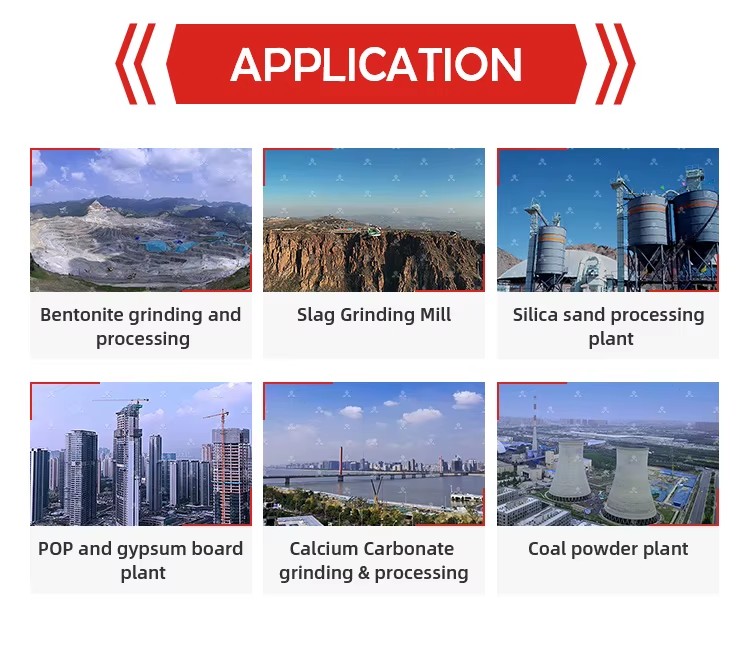 Three-Rings Medium Speed Micro Powder Making Machine, Mining Limestone Grinding Mill