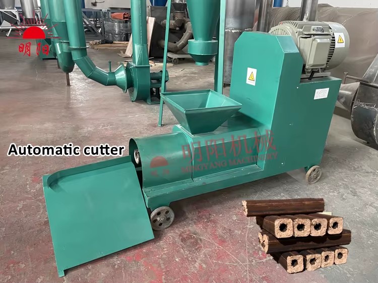 Direct Factory Supply Bamboo Sawdust Charcoal Powder Briquette Making Machine Essential for Woodworking Machinery