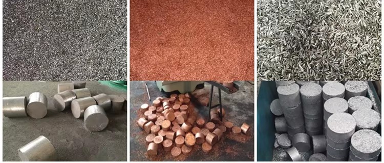 Hydraulic Aluminium Briquettes/Vertical Metal Briquette Machine Price