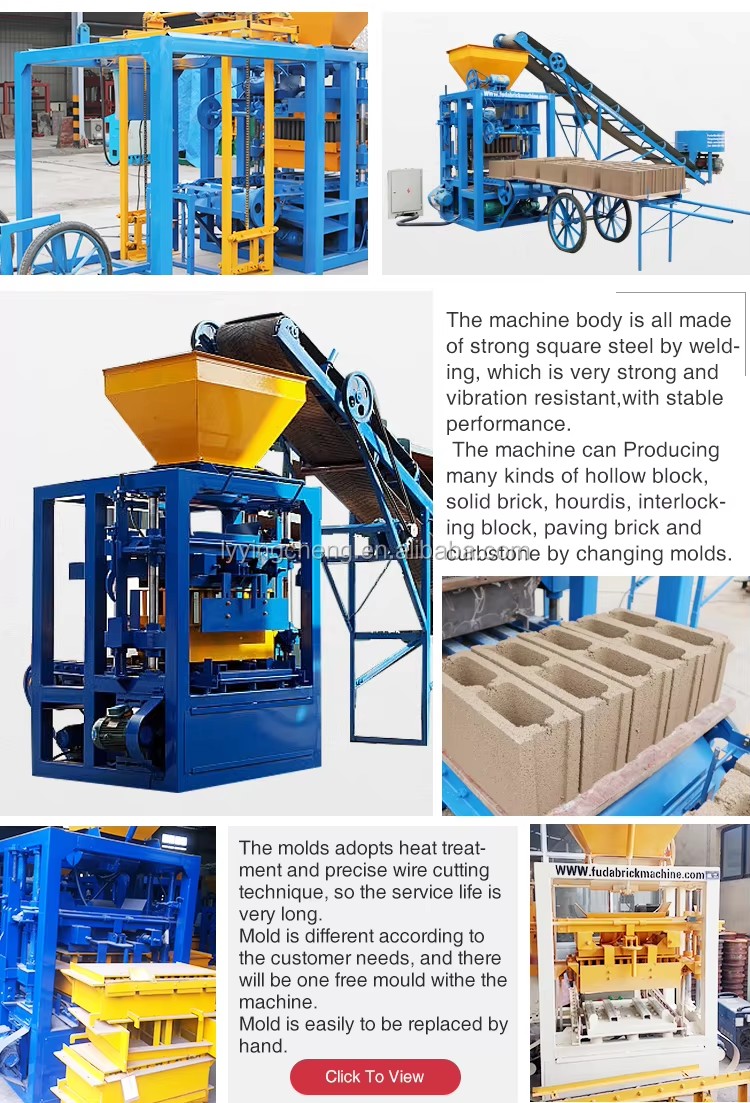 Medium Semi QT4-24B Briquette Machine for Sale With Good Price