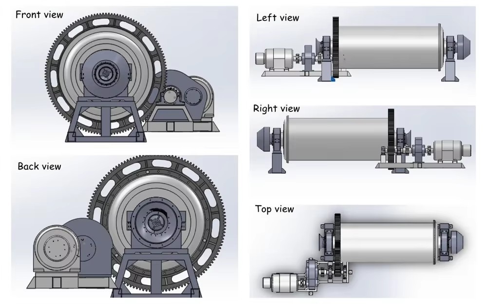 Best Price High Safety Small Scale Gold Mine Mills Ball Mill for Sale