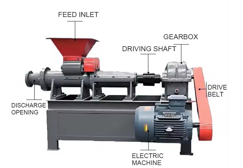 Charcoal Rod Briquette Machine Coal Briquette Making Machine Biomass Briquette Machines Saw Dust Extruder for Shisha Coal