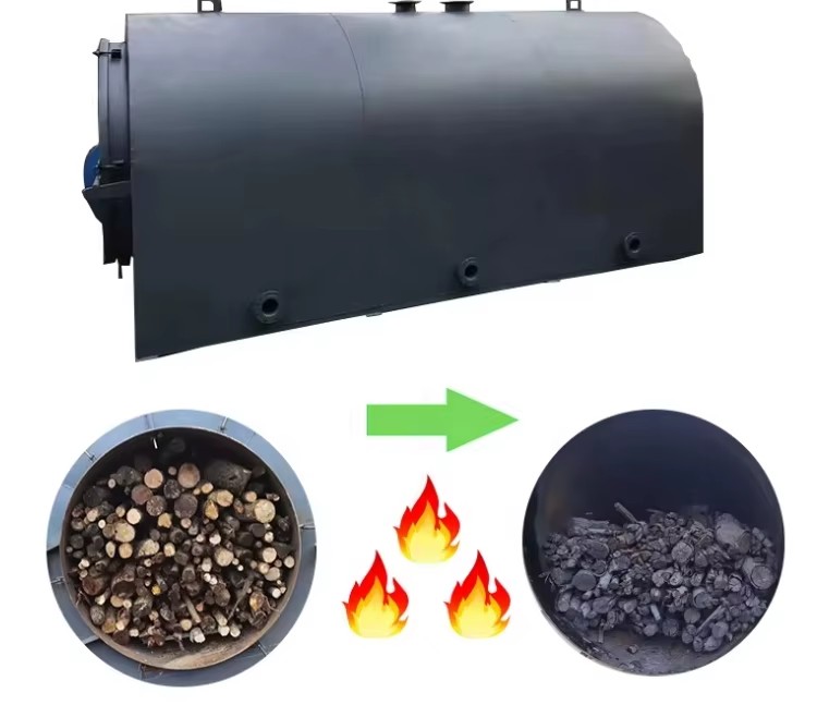 Charcoal Rod Briquette Machine Coal Briquette Making Machine Biomass Briquette Machines Saw Dust Extruder for Shisha Coal