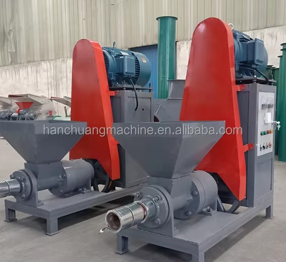 Commercial Sawdust Charcoal Briquette Machine Coal Extruder Machine