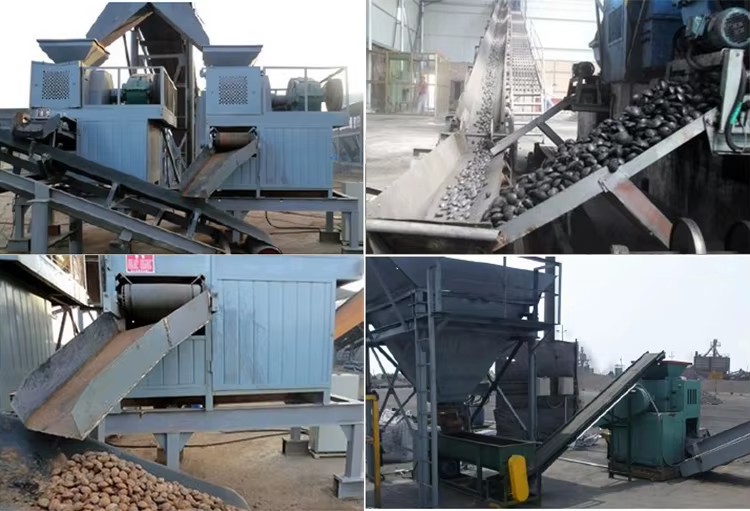 Small Charcoal Briquette Press Making Machine