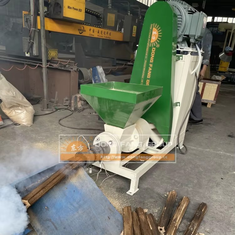 300kg/h Small Sawdust Rice Husk Briquette Machine for Cooking