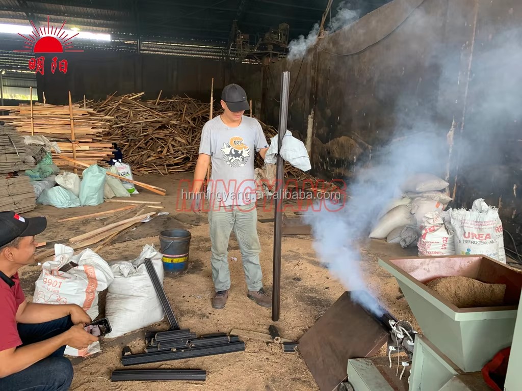 Factory Direct Sale Bio Coal Charcoal Briquette Plant Price Briquette Making Machine