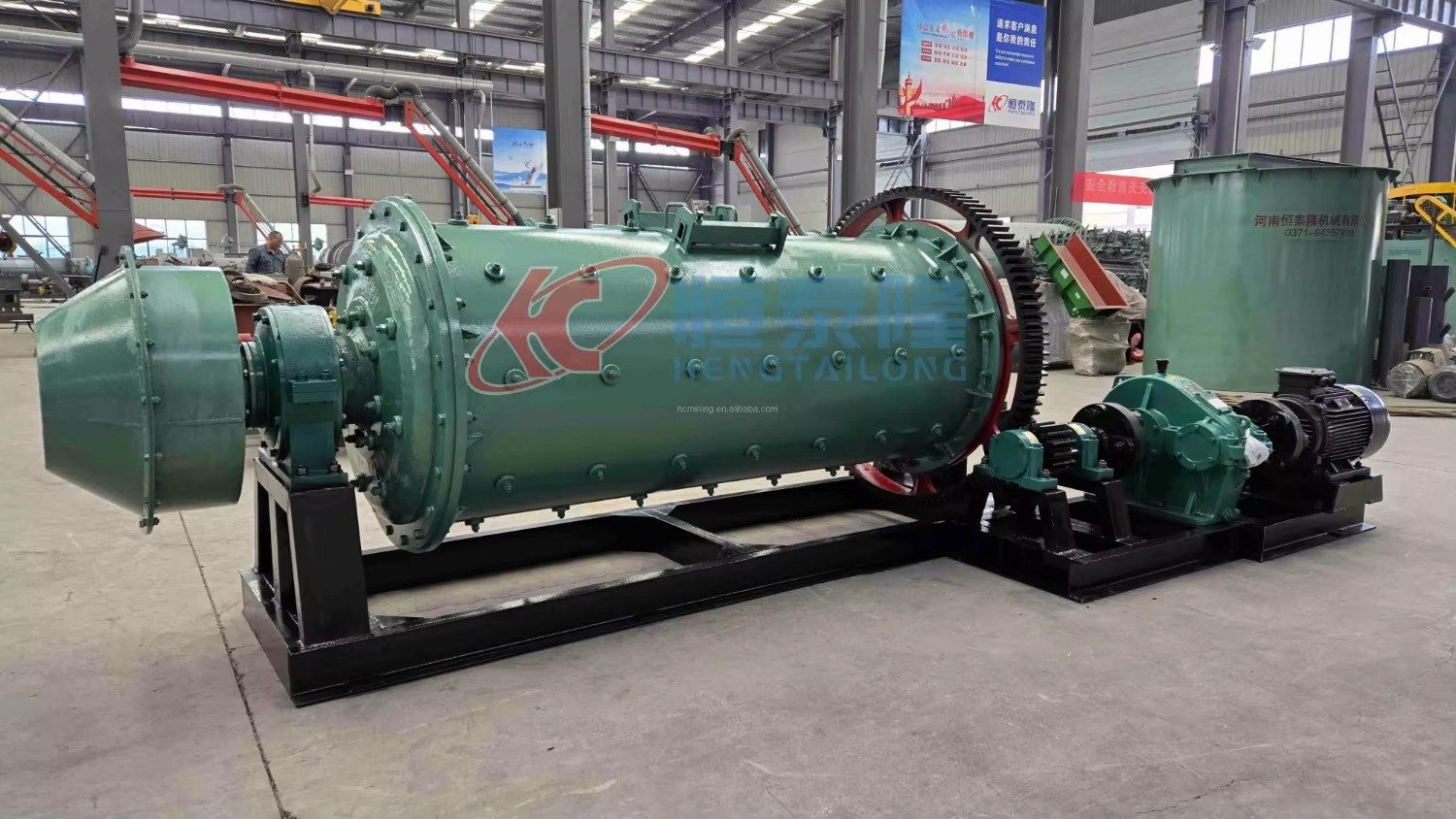 Small Wet or Dry Ball Mill Grinding Machine for Gold Ore Mining Plant