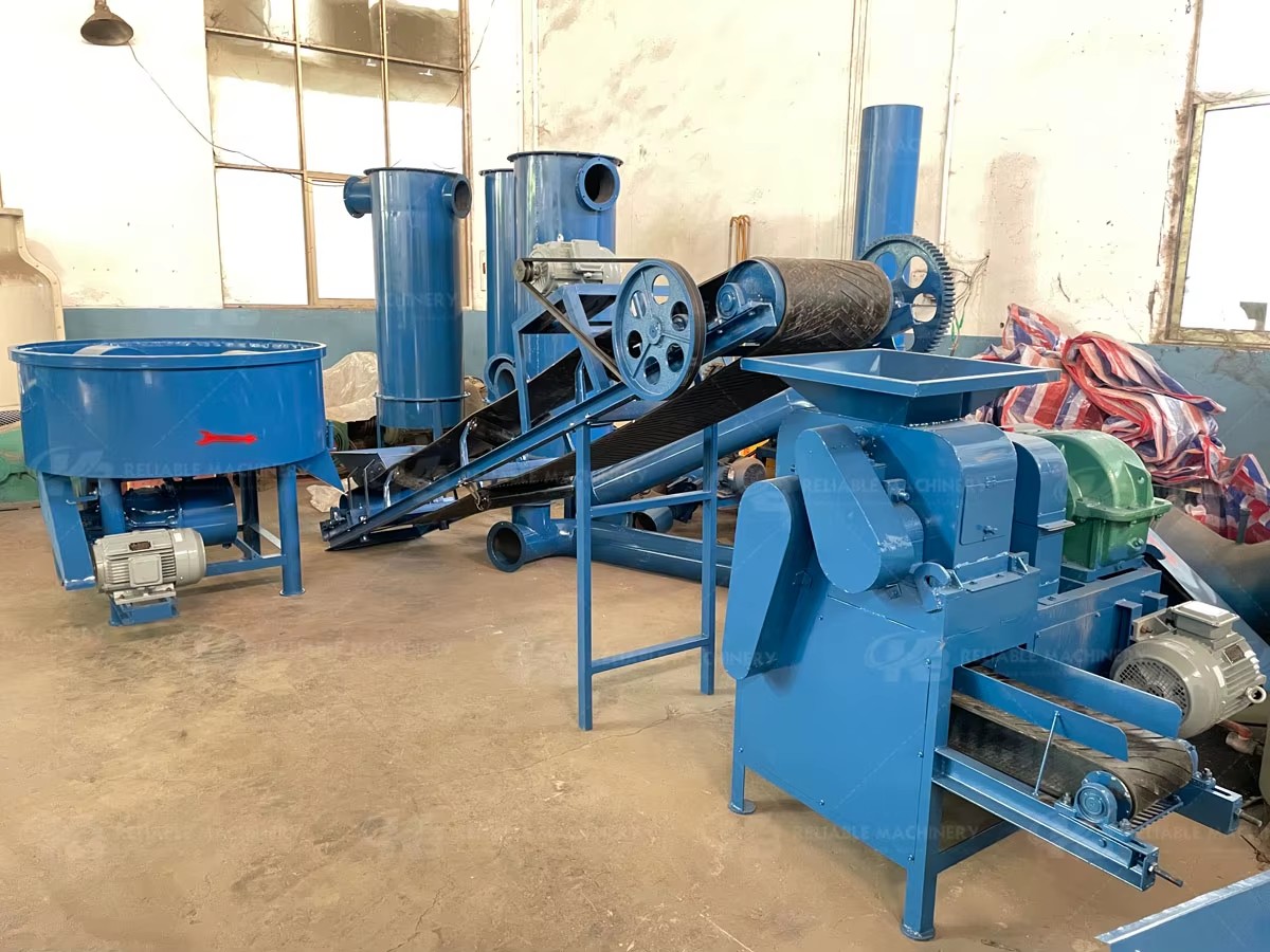Ball Press Machine BBQ Charcoal Briquette Making Machine Used for Coal Powder