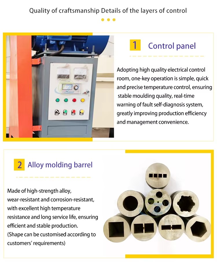 High-Efficiency Briquettes Making Machine for Biomass Wood Bagasse Corn Cob Coconut Husk Sawdust-New Core Motor Component