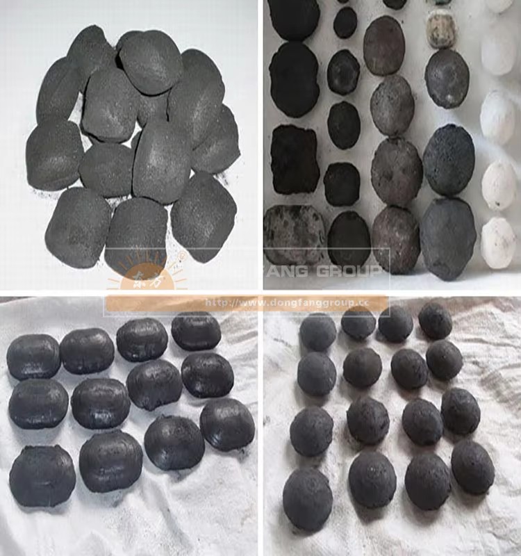Pillow Shape Double Roller Coal and Charcoal Briquette Making Machine Price