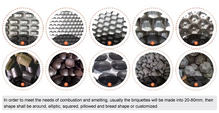 Vegetable Charcoal Wood Charcoal Briquettes Making Machine