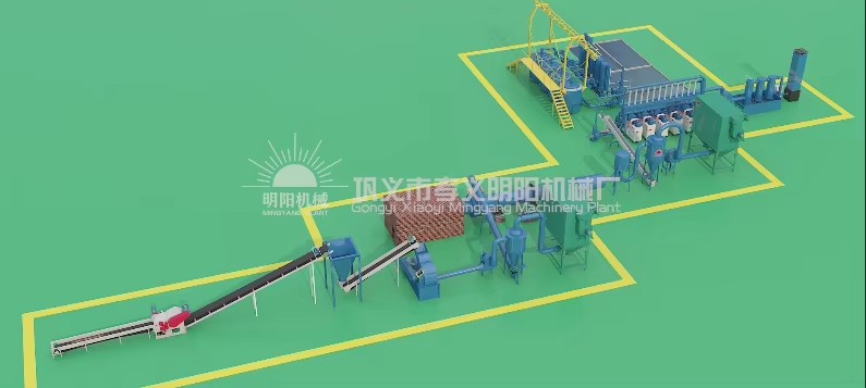 Multifunctional Widely-used Best Selling Coir Pitch Briquette Press Machine