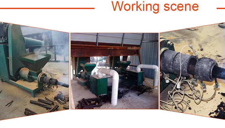 German Biomass Briquette Machine Sawdust Prices Fire Wood Sawdust Straw Hay Briquette Machine