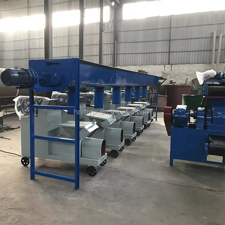 Small Biomass Briquette Machine Factory Price Mini Charcoal Briquetting Press Wood Sawdust Screw Extruder Project