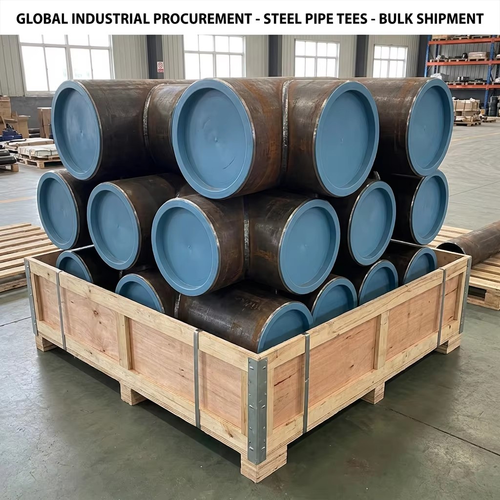 Carbon Steel Equal Tee ASTM A234 WPB Sch40 Seamless