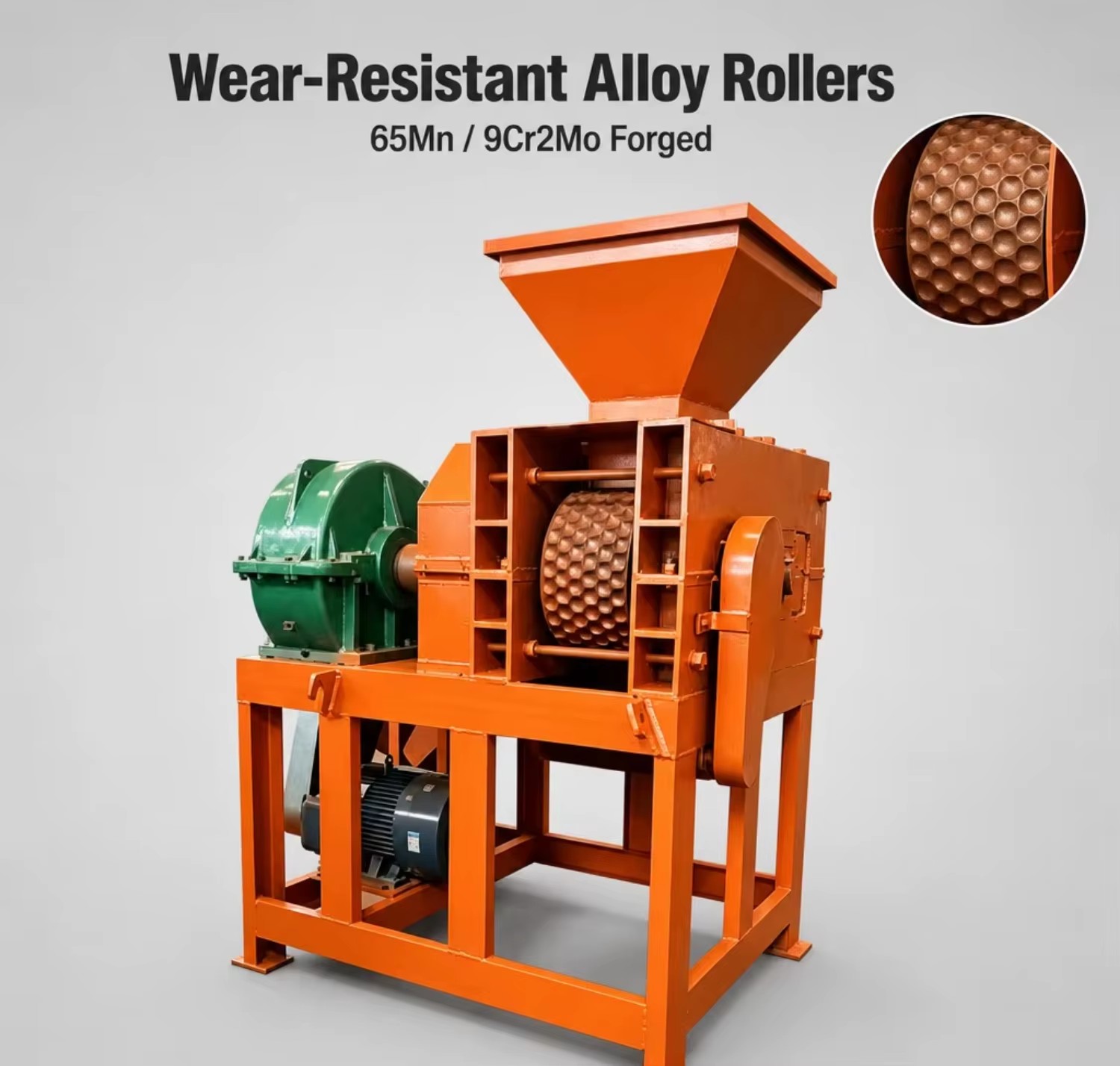 Factory OEM Custom High Capacity Briquette Press Making Machine for Coal Mineral Powder Material Wear-resistant Different Shape