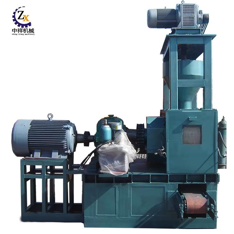 Home Made Fuel Briquette Press Machine Pini Kay Screw Press Grass Briquette Machine Presse a Briquette Bois