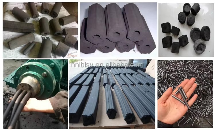 Automatic Advanced Making Powder Briquette bbq Charcoal Briquettes Pressing Machine with great price
